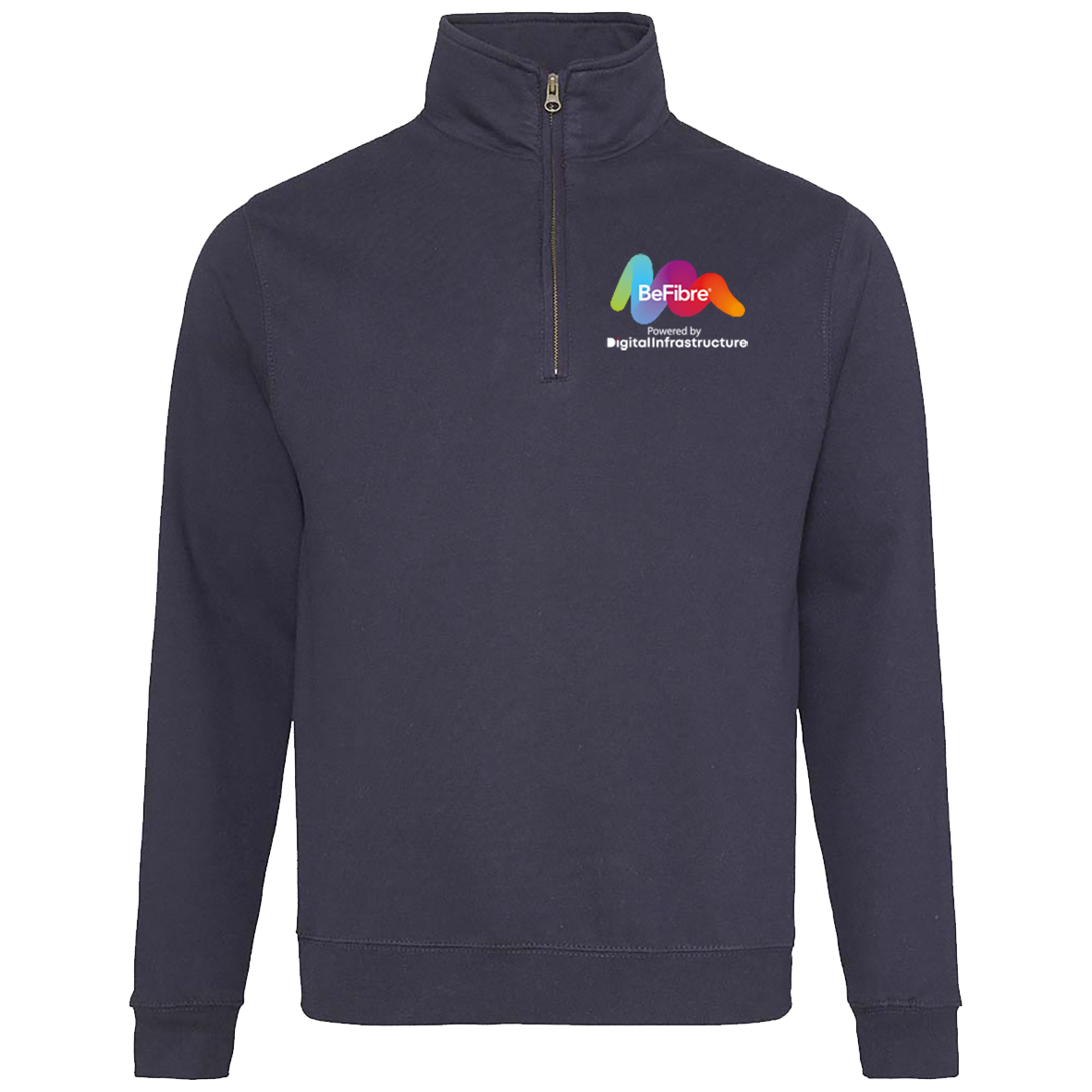 Be Fibre DI 1/4 Zipped Sweatshirt