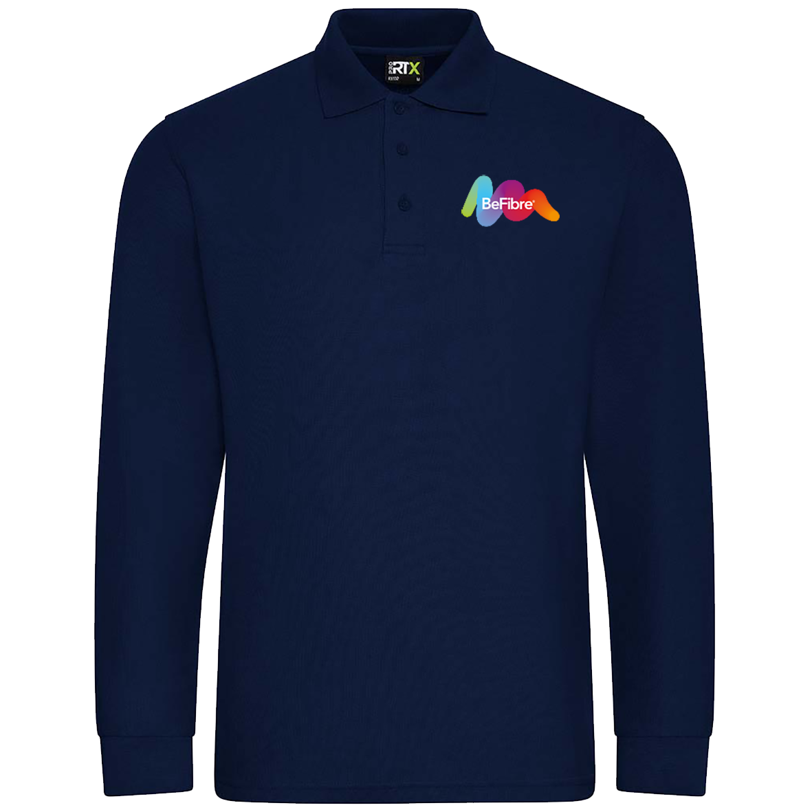 Be Fibre Long Sleeve Polo